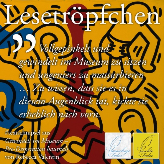 Gewindelt im Museum: Vollgepinkelt im Museum zu sitzen und ungeniert zu masturbieren, kickte sie erheblich.
