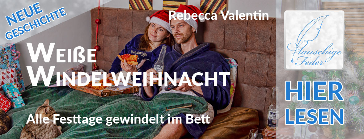 Symbolbild zu „Weiße Windelweihnacht“: Paar liegt zu Weihnachten im Bett.