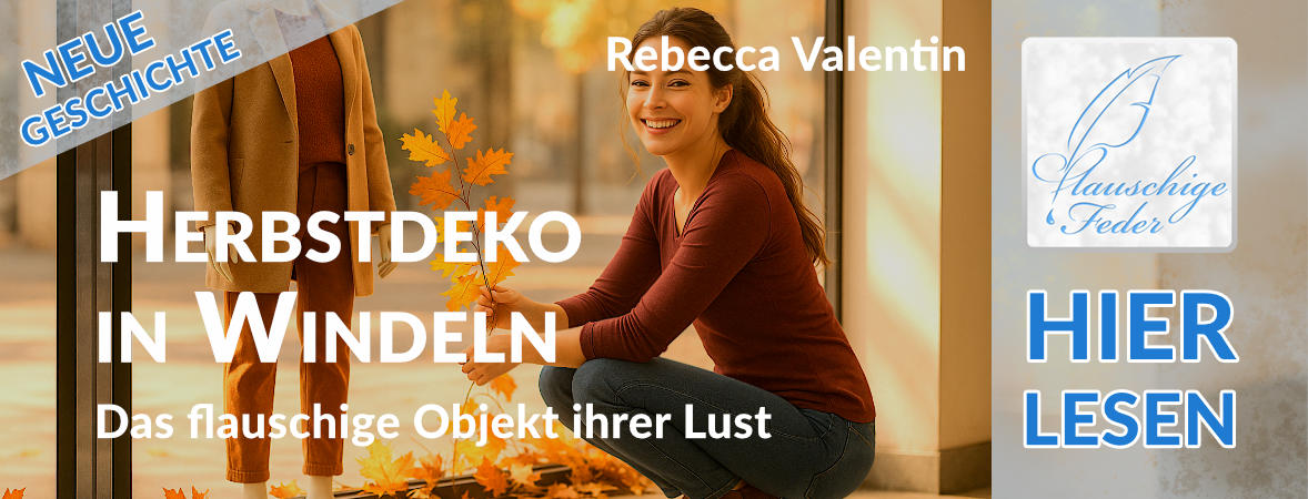 Neue Geschichte: Herbstdeko in Windeln – Das flauschige Objekt ihrer Lust